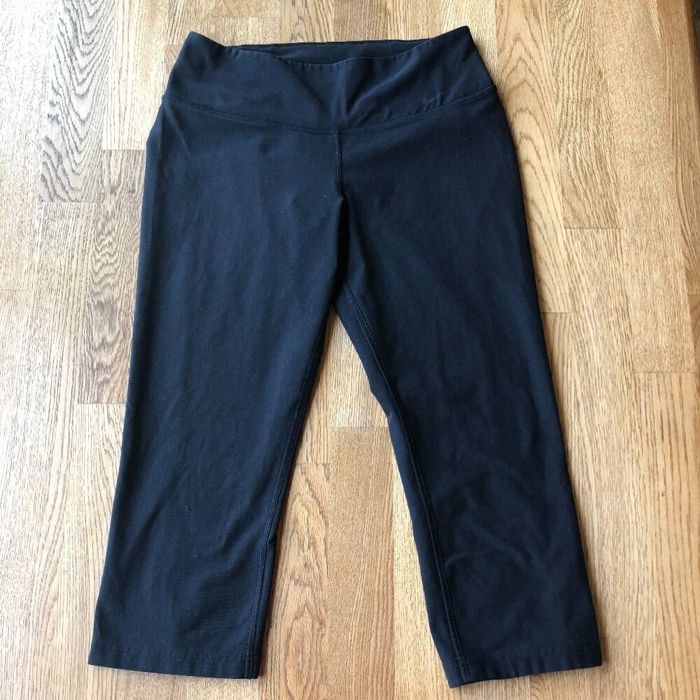 Nike Black Cropped Leggings Size Small